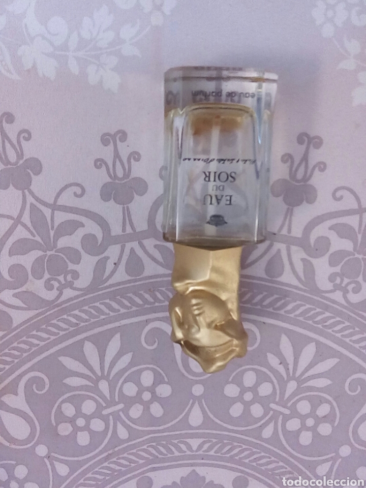 Miniaturas de perfumes antiguos: Frasco vac&iacute;o de Eau du Soir - Foto 4