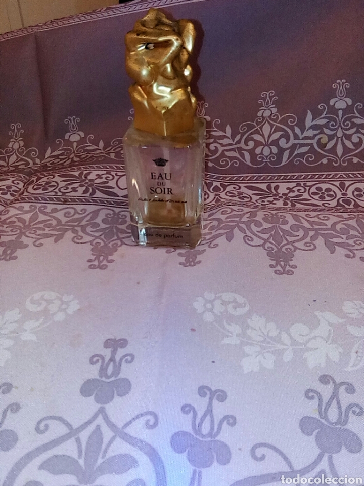Miniaturas de perfumes antiguos: Frasco vac&iacute;o de Eau du Soir - Foto 6