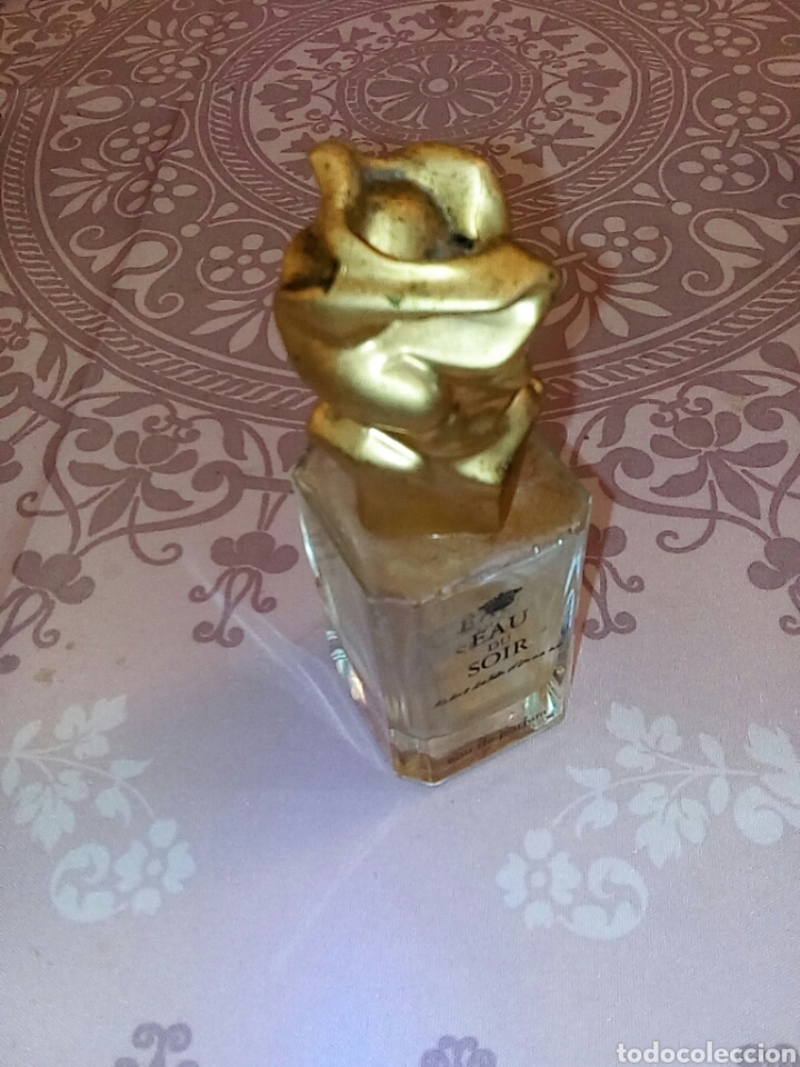 Miniaturas de perfumes antiguos: Frasco vac&iacute;o de Eau du Soir - Foto 3