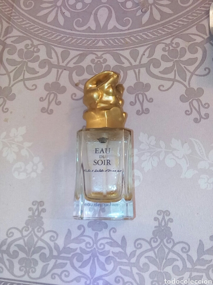 Miniaturas de perfumes antiguos: Frasco vac&iacute;o de Eau du Soir - Foto 2
