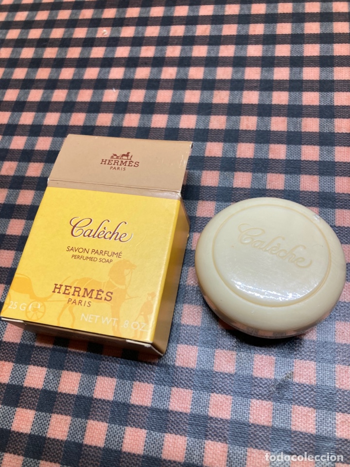 Miniaturas de perfumes antiguos: Mini jab&oacute;n perfume Caleche - Foto 3