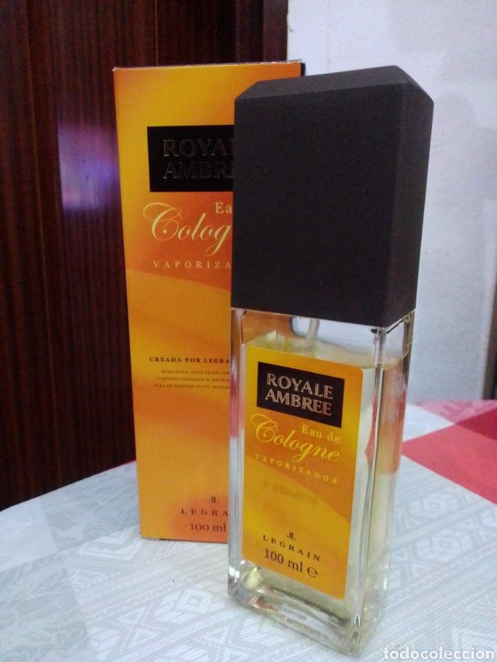 &Eacute;chantillons de parfums anciens: Colonia royale ambree vaporizador en caja 100 ml