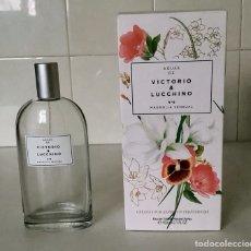 Miniaturas de perfumes antiguos: BOTELLA DE AGUAS DE “VICTORIO & LUCCHINO” EN SU ESTUCHE ORIGINAL
