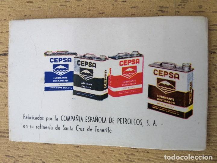 Miniaturas de perfumes antiguos: Jab&oacute;n de bolsillo, propaganda Cepsa - Foto 2