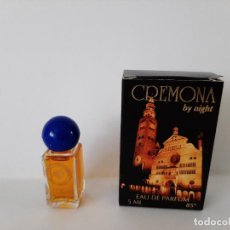 Miniaturas de perfumes antiguos: MINIATURA CREMONA BY NIGHT. Lote 323296273