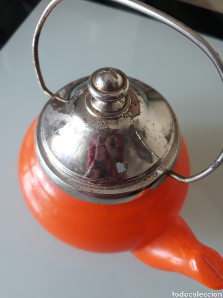 Miniaturas de perfumes antiguos: Avon. Cafetera. - Foto 2