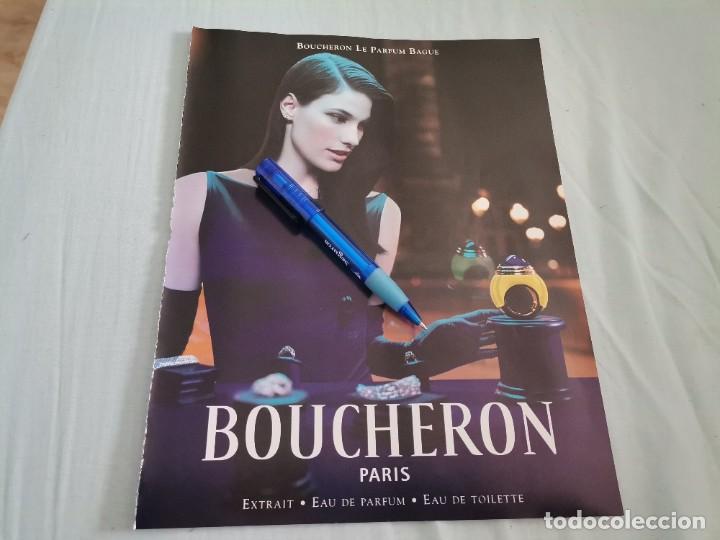 Miniatures of antique perfumes: PERFUME BOUCHERON PARIS ANUNCIO PUBLICIDAD REVISTA 1994