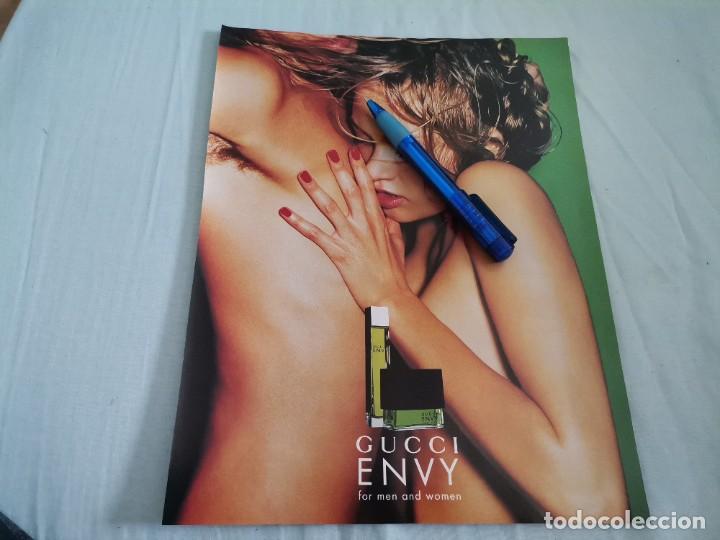 Miniatures of antique perfumes: PERFUME GUCCI ENVY ANUNCIO PUBLICIDAD REVISTA 1994