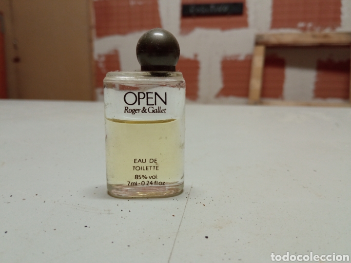 Miniaturas de perfumes antiguos: Miniatura colonia open - Foto 2