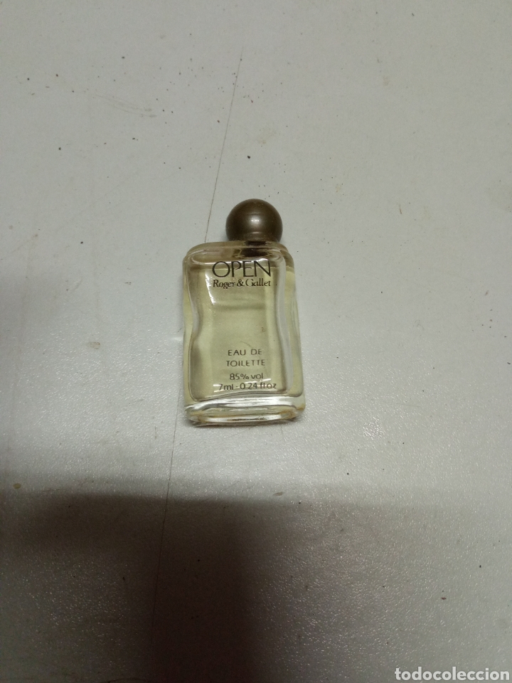 Miniaturas de perfumes antiguos: Miniatura colonia open - Foto 1