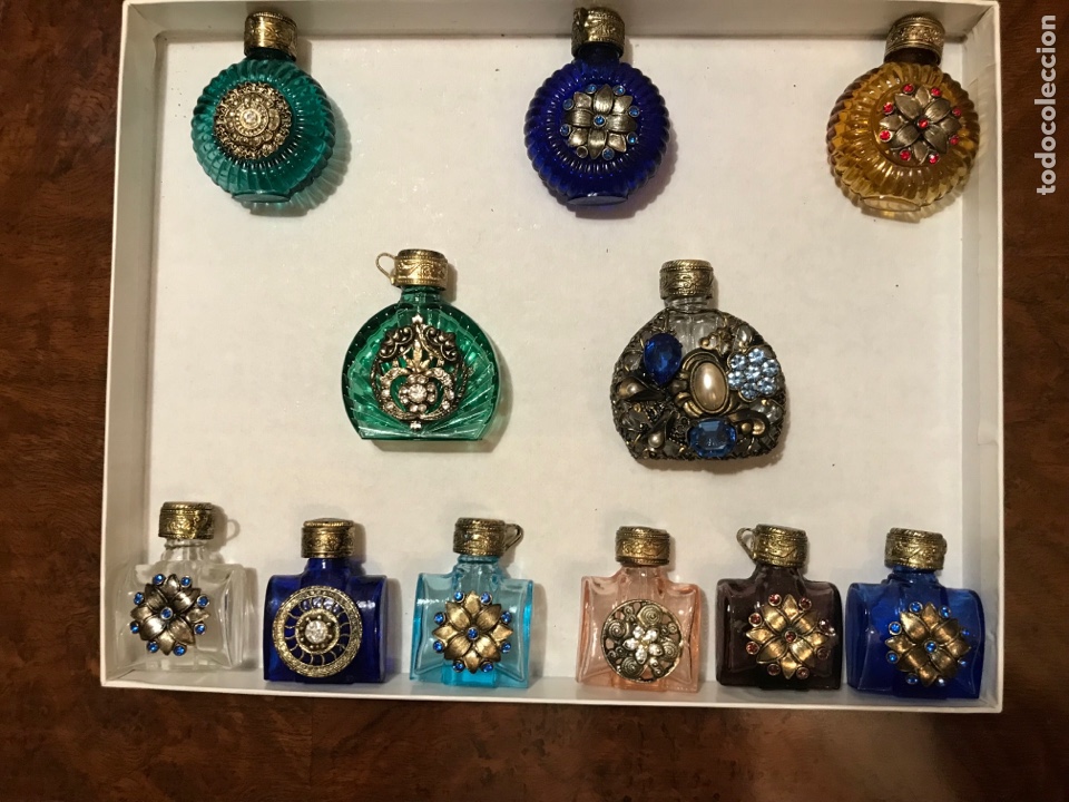 Miniaturas de perfumes antiguos: Miniatura perfume - Foto 1