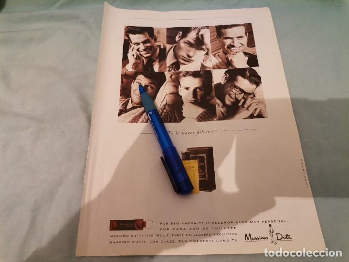 Miniatures of antique perfumes: PERFUME COLONIA MASSIMO DUTTI ANUNCIO PUBLICIDAD REVISTA 1992