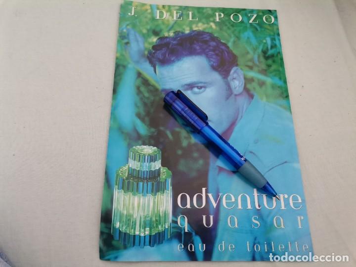 Miniatures of antique perfumes: PERFUME COLONIA ADVENTURE QUASAR JESUS DEL POZO ANUNCIO PUBLICIDAD REVISTA 1992