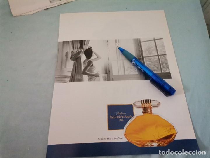 Miniatures of antique perfumes: PERFUME COLONIA MUJER VAN CLEEF & ARPELS PARIS ANUNCIO PUBLICIDAD REVISTA 1993