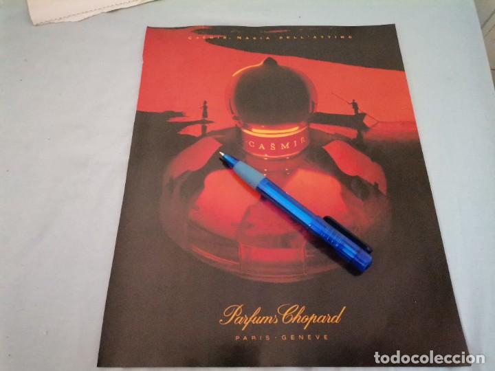Miniatures of antique perfumes: PERFUME COLONIA MUJER CASMIR PARFUMS CHOPARD PAR&Iacute;S GENEVE ANUNCIO PUBLICIDAD REVISTA 1993