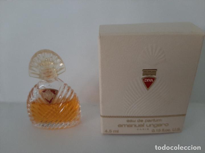 Miniaturas de perfumes antiguos: MINIATURA DIVA DE UNGARO - Foto 1