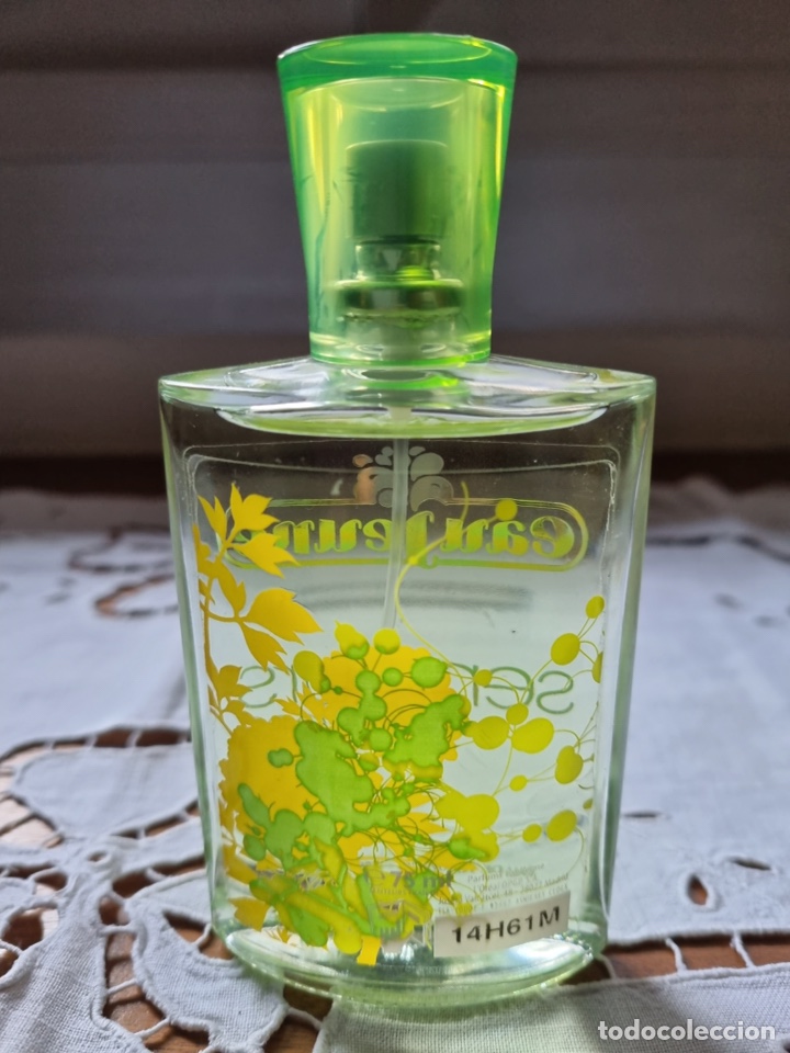 Miniaturas de perfumes antigos: Colonia Eau Jeune. Senteurs fra&icirc;ches. Vaporizador. Nueva. 75 ml.