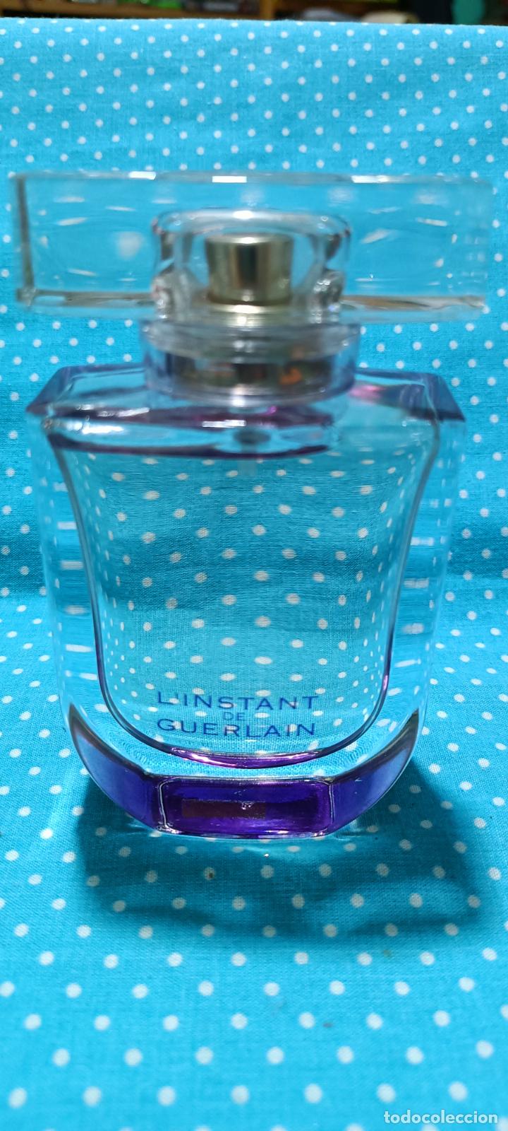 Miniaturas de perfumes antiguos: Frasco ficticio linstant de guerlain - Foto 1