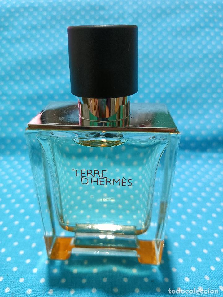 Miniaturas de perfumes antiguos: Frasco ficticio terre D'hermes