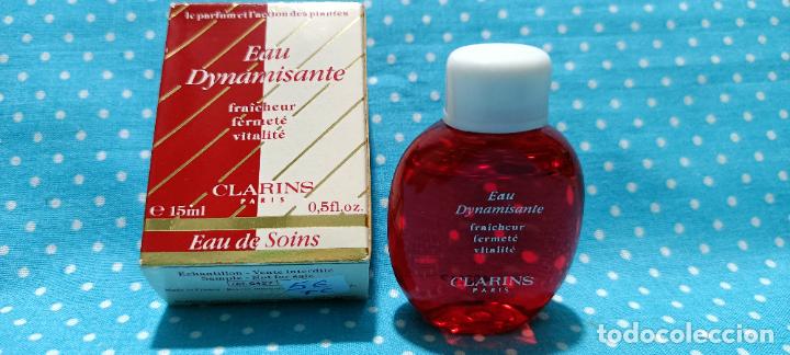 Miniaturas de perfumes antiguos: Miniatura EAU dynamisante clarines 15 ml - Foto 2