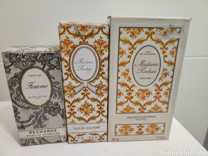 Miniaturas de perfumes antigos: Rochas