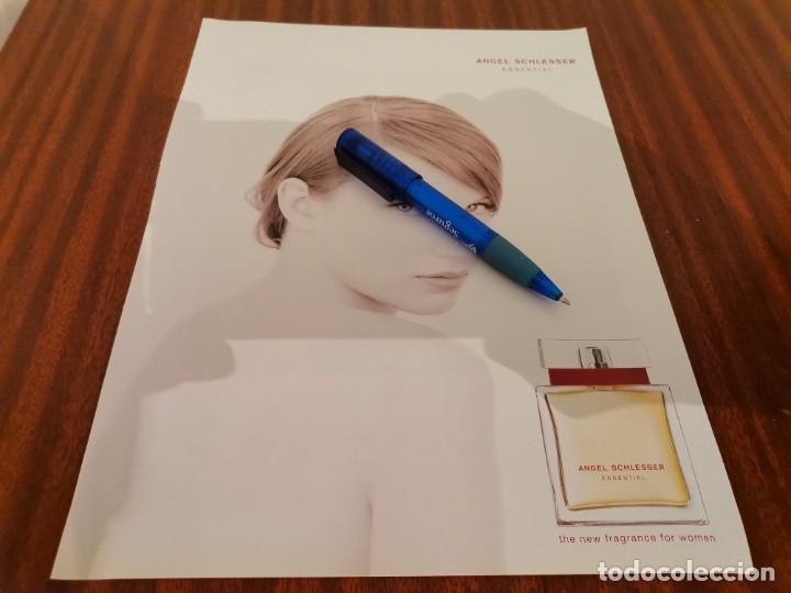 Miniaturas de perfumes antigos: PERFUME COLONIA ANGEL SCHLESSER ESSENTIAL MUJER ANUNCIO PUBLICIDAD REVISTA 2005