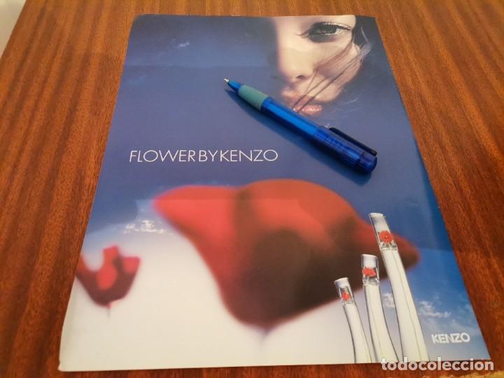 Miniaturas de perfumes antigos: FLOWER BY KENZO PERFUME COLONIA MUJER ANUNCIO PUBLICIDAD REVISTA 2005