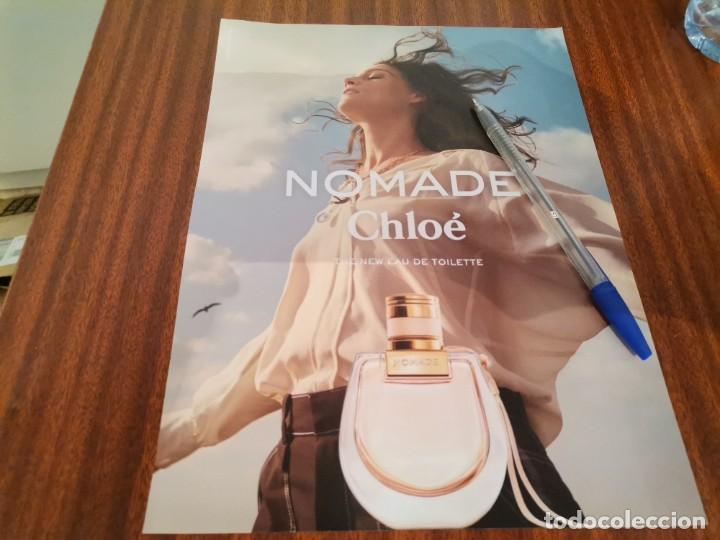 Miniaturas de perfumes antigos: PERFUME COLONIA NOMADE CHLOE MUJER ANUNCIO PUBLICIDAD REVISTA