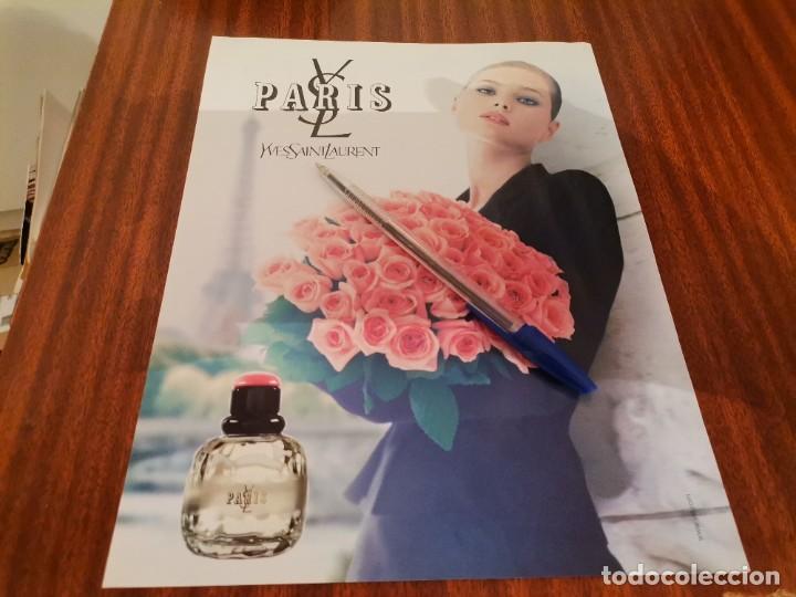 Miniaturas de perfumes antigos: PERFUME COLONIA PAR&Iacute;S YVES SAINT LAURENT ANUNCIO PUBLICIDAD REVISTA 2006