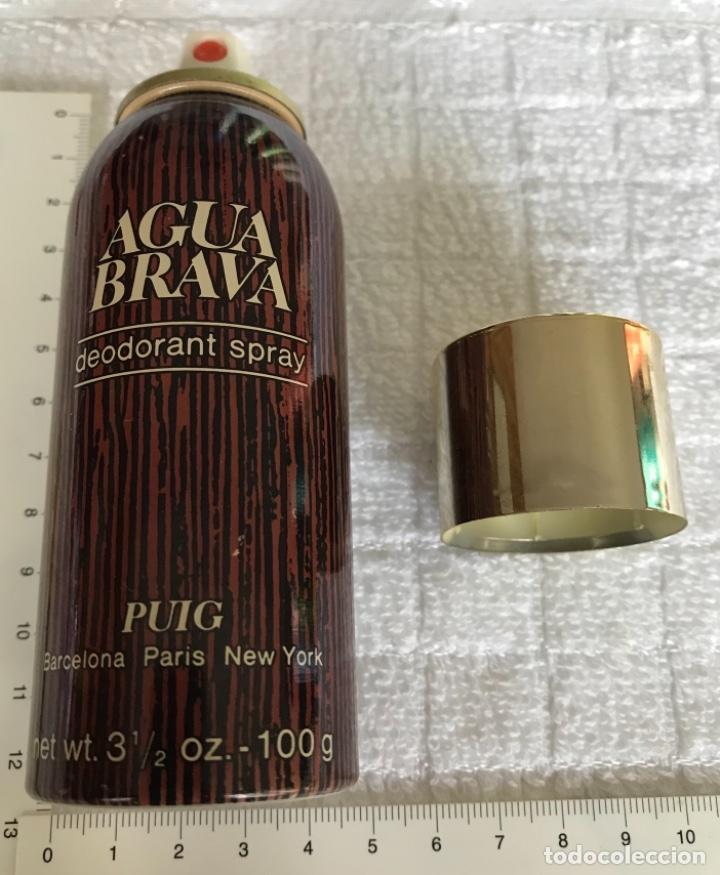 Miniaturas de perfumes antigos: CA 46 DESODORANTE AGUA BRAVA PUIG SPRAY 100 gr. SEMILLENO