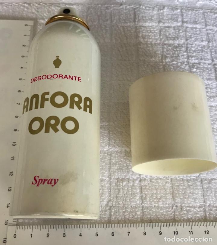 Miniaturas de perfumes antigos: CA 48 DESODORANTE &Aacute;NFORA ORO ARUNDA SPRAY 142 gr. SEMILLENO