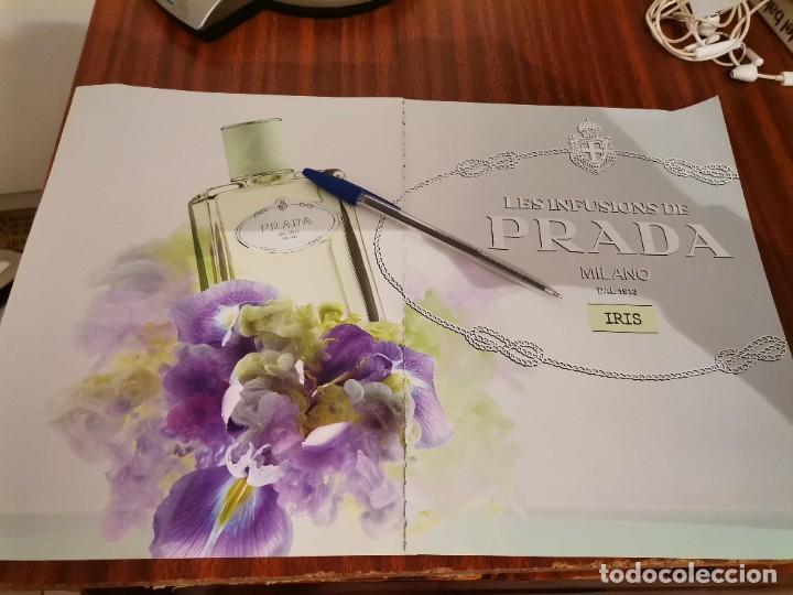 Miniaturas de perfumes antigos: PERFUME LES INFUSIONS DE PRADA MILANO PRECIOSO ANUNCIO PUBLICIDAD REVISTA ESPECIAL PARA ENMARCAR