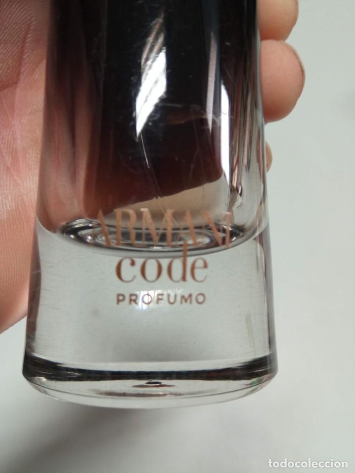 Miniaturas de perfumes antiguos: Armani Code Perfume o colonia - Foto 3