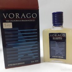 Miniaturas de perfumes antiguos: FRASCO DE AFTHER SAVE VORAGO 100 ML // DE ANTIGUA PERFUMERIA. Lote 351215914