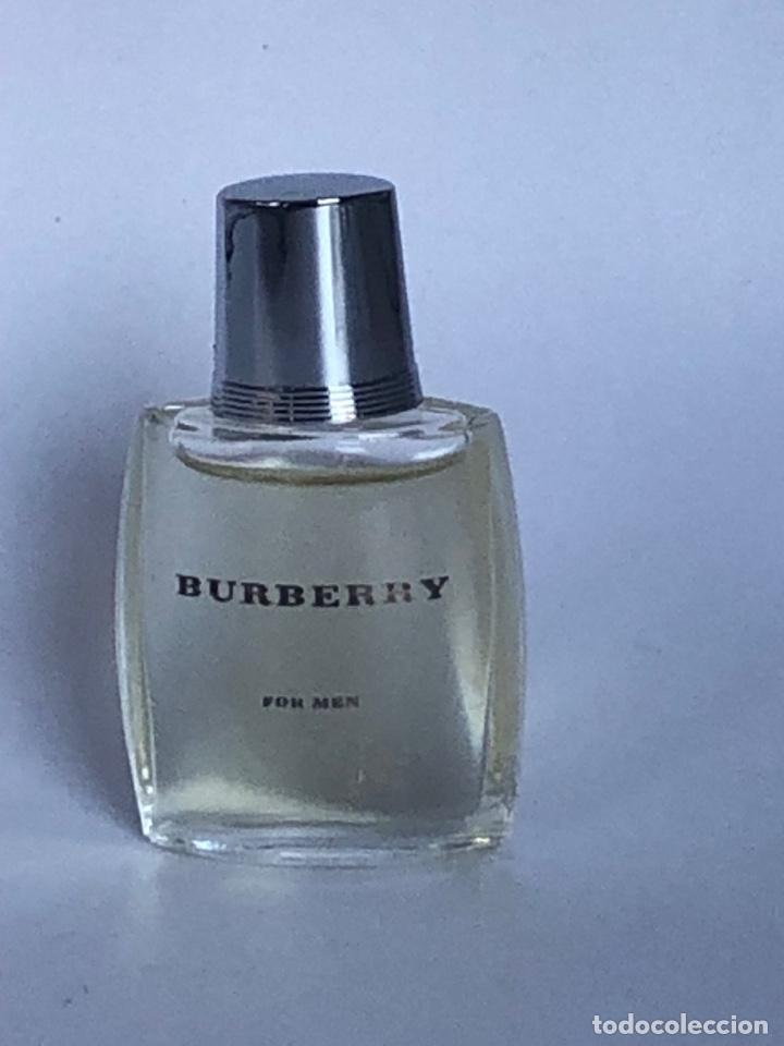 &Eacute;chantillons de parfums anciens: Miniatura perfume Burberry for Men Eau de toilette hombre