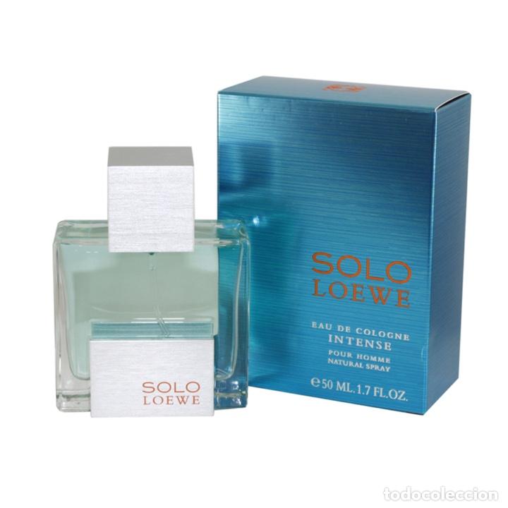 &Eacute;chantillons de parfums anciens: Colonia hombre Loewe Solo Loewe Eau de Cologne Intense 50ml