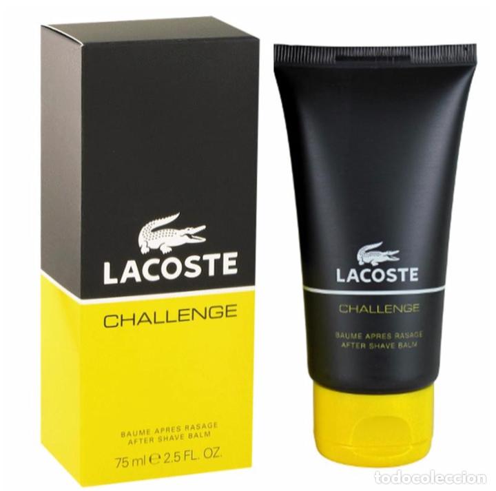 &Eacute;chantillons de parfums anciens: Lacoste Challenge Aftershave balm Balsamo post afeitado 75ml RARE