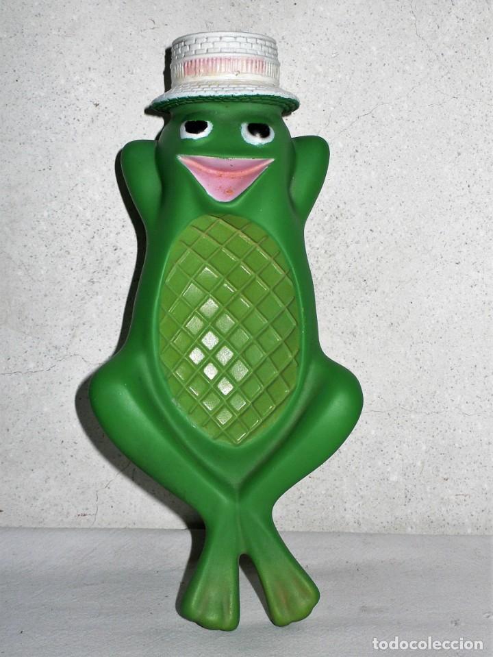 Miniature di profumi antiche: JABONERA DE GOMA FREDDY THE FROG DE AVON