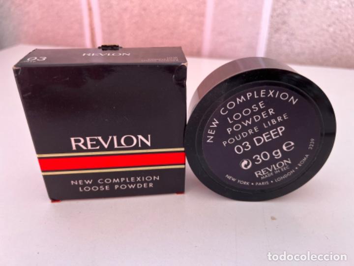 Miniaturas de perfumes antiguos: REVLON 03 DEEP POLVERA COLONIA PERFUME - Foto 2