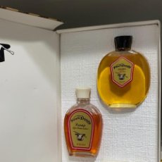 Miniaturas de perfumes antiguos: VARON DANDY MUY ANTIGUO ESTUCHE ALGO ESTROPEADO PERO SIN USAR. Lote 342963258