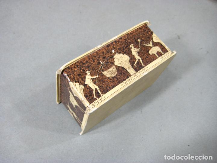 Miniaturas de perfumes antiguos: CAJA VAC&Iacute;A DE PERFUME DE GUERLAIN - Foto 3
