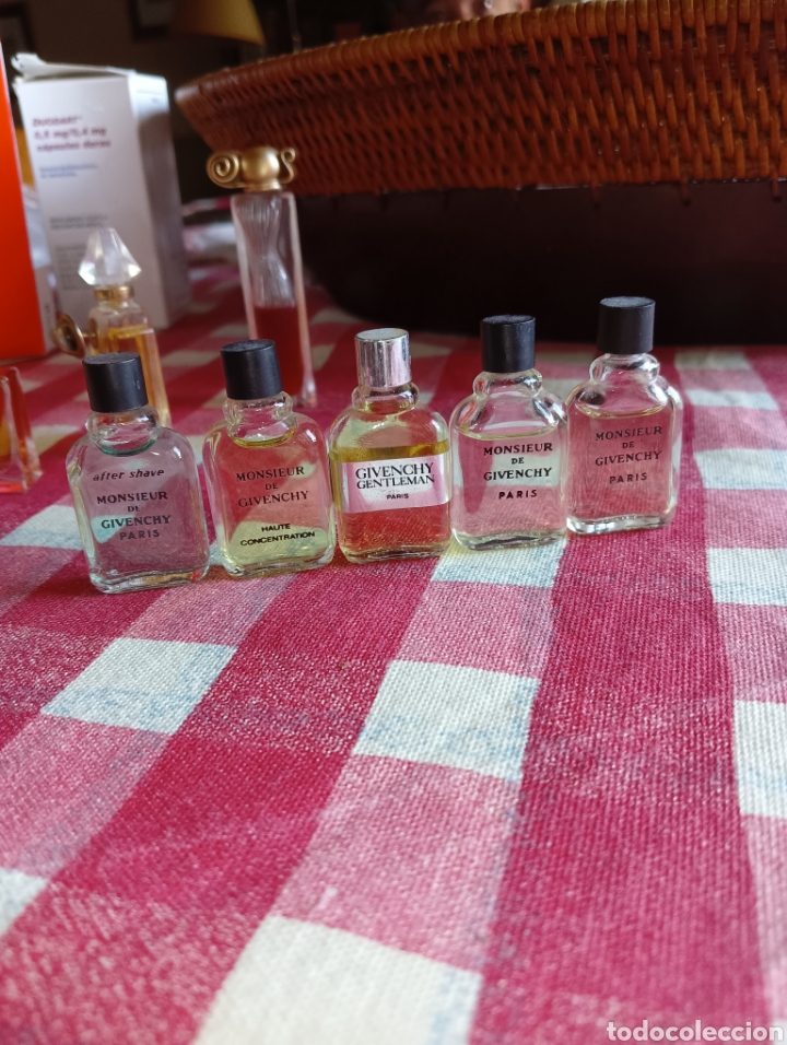 givenchy 5 miniaturas vintage - Buy Antique perfume miniatures and bottles  on todocoleccion