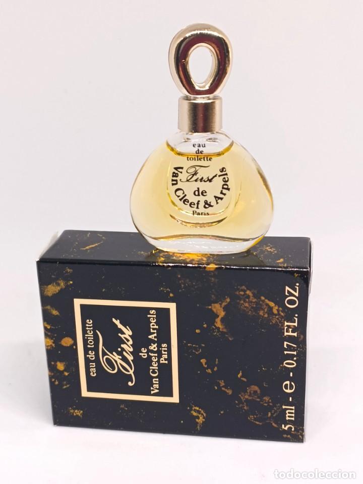 Miniaturas de perfumes antiguos: Miniatura de perfume First de Van Cleef & Arpels - Foto 1