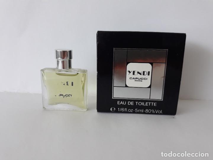 Miniaturas de perfumes antiguos: MINIATURA YENDI DE CAPUCCI - Foto 1