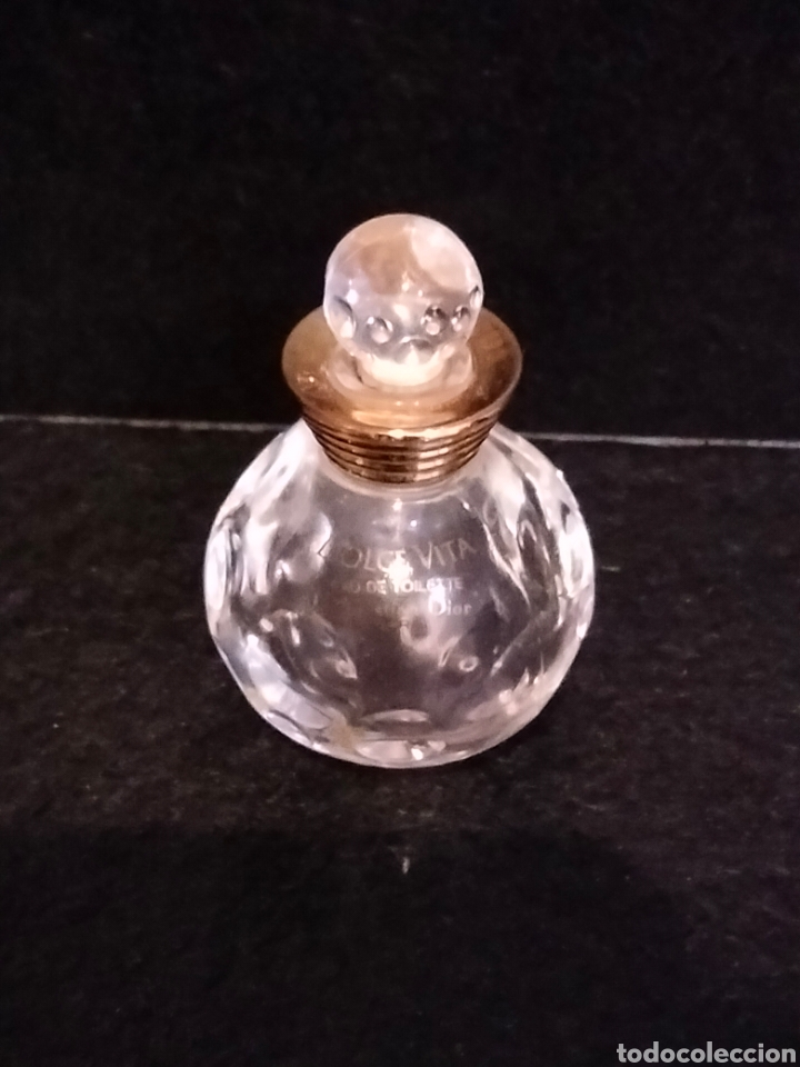 Miniaturen von alten Parf&uuml;men: Tarro miniatura dolce vita de Christian Dior vac&iacute;o