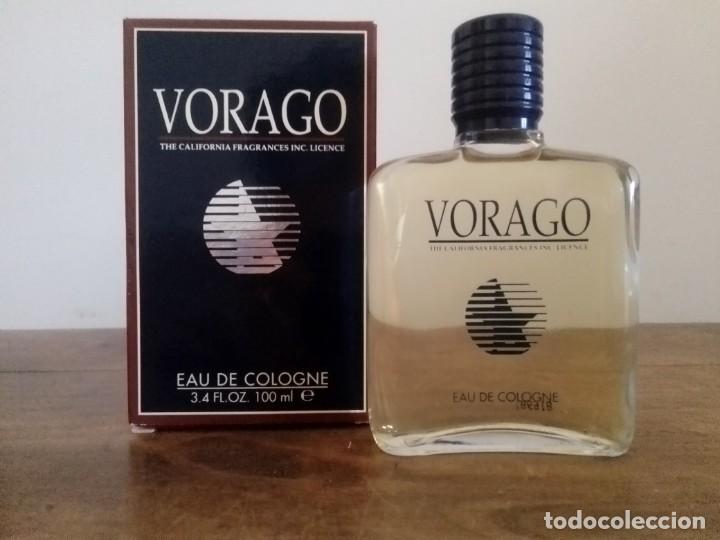 Miniaturas de perfumes antiguos: VORAGO EAU DE TOILETTE 100ML - Foto 2