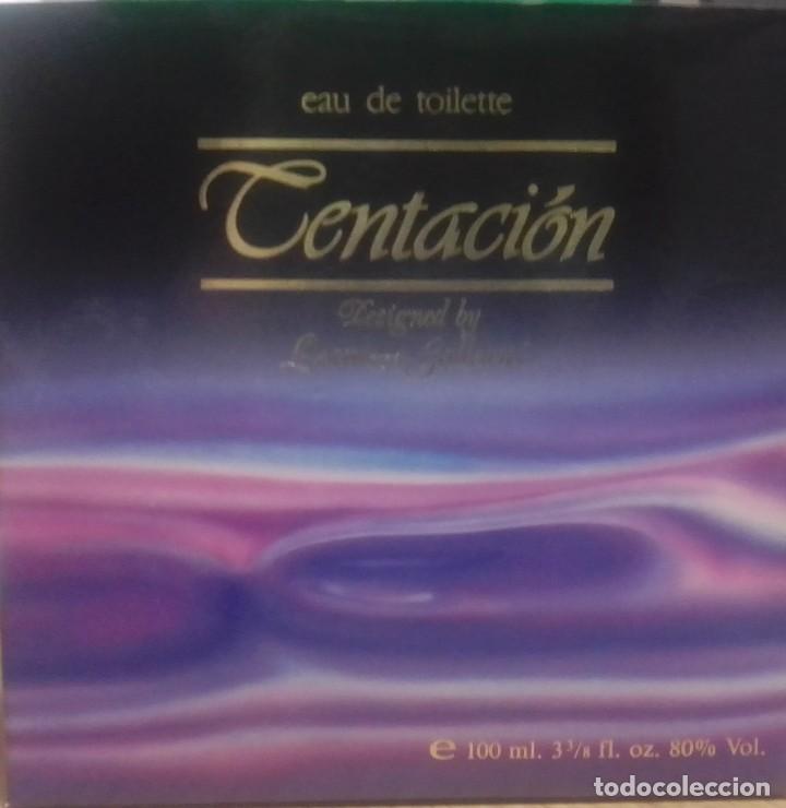 Miniaturas de perfumes antigos: TENTACION EAU DE TOILETTE Leoniero Galleani 100ml . PARERA BARCELONA