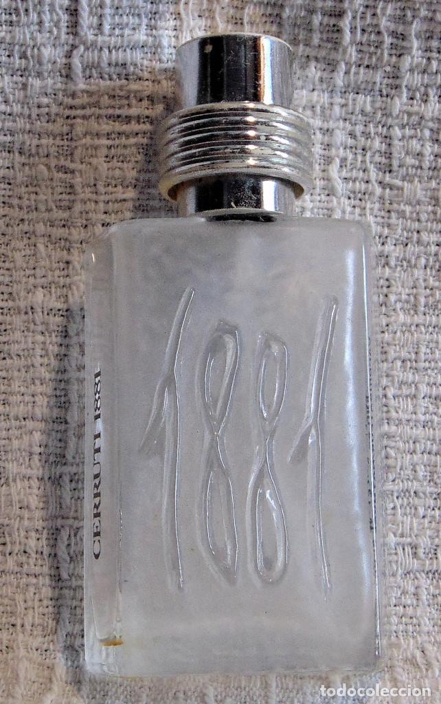 Miniaturen von alten Parf&uuml;men: FRASCO DE PERFUME - VACIO - 1881 de NINO CERRUTI - EAU DE TOILETTE - VAPORISATEUR - NATURAL SPRAY