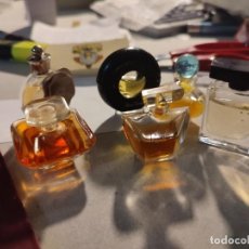 Miniaturas de perfumes antiguos: 6 FRASCOS COLECCIONABLES BOTELLITAS MINIATURA. Lote 355795560
