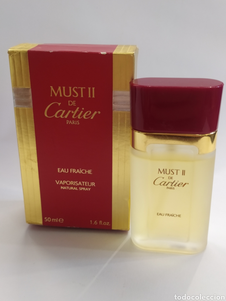 &Eacute;chantillons de parfums anciens: Must II Cartier . Vaporizador. Eau Fraiche. Cartier. 50ml